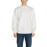 Sweat-shirt Calvin Klein pour homme blanc